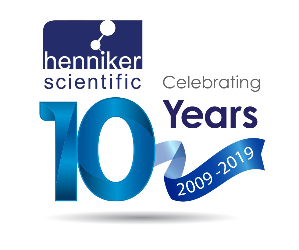 Henniker scientific ltd 10 year anniversary