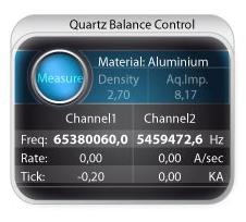 Henniker Scientific Quartz Balance Software