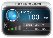 henniker scientific prevac electron flood source software control